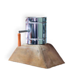 Refractory Concrete Chimney Kit with 20 cm Inox Flue