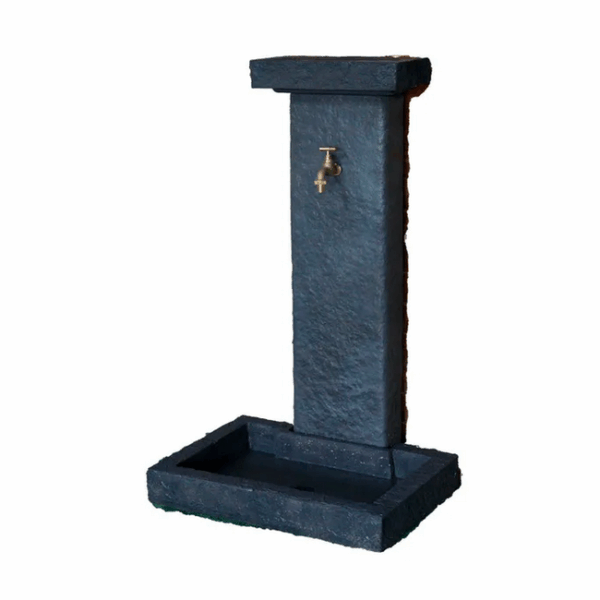 Fuente Modular de Piedra Artificial Negra RF-302