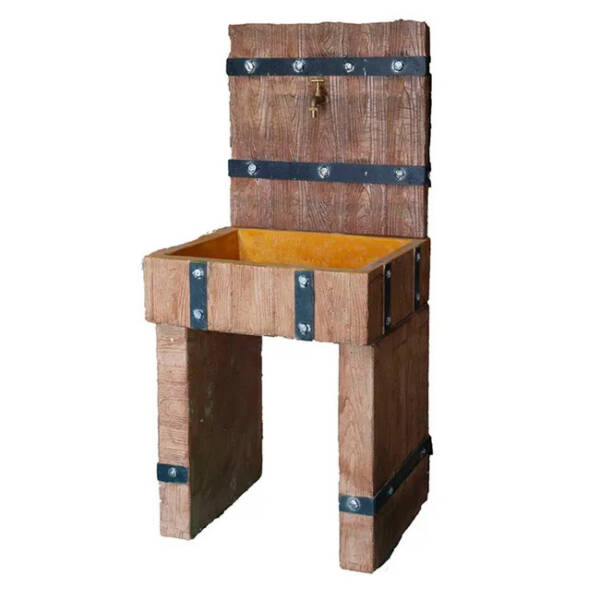 Fregadero Modular de Piedra Artificial para Jardín Modelo RF-312