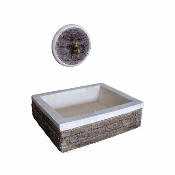 Fuente Modular de Piedra Artificial Rústica RF-436